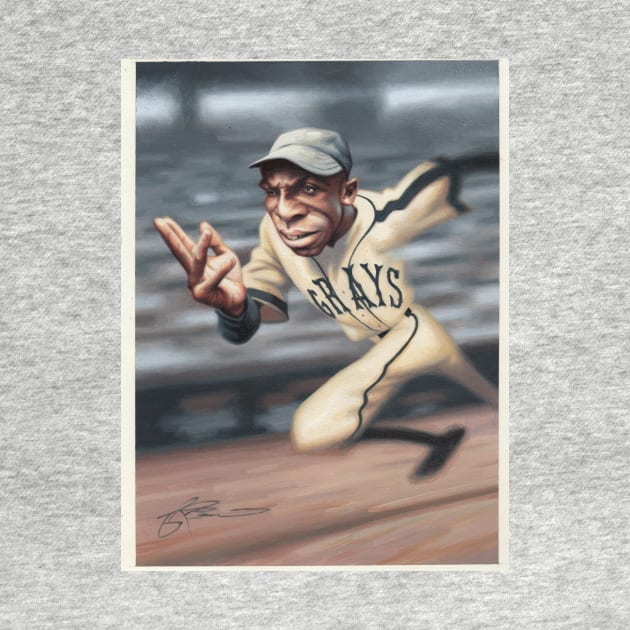 Cool Papa Bell by JamesBennettArt